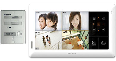 Kit videoportero color DVR Kocom