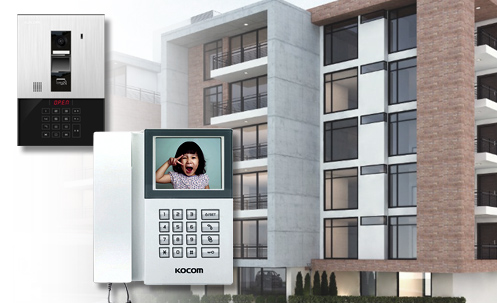 Videoportero para edificios y condominios Kocom