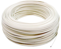 Cable telefonico PIN 1 par Cu rollo (100% cobre)