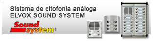 Citofonia analoga Sound System Elvox