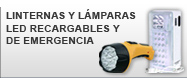 Linternas y lamparas LED ecargables