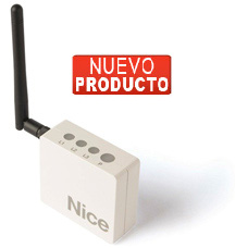 Interfaz WiFi Nice IT4WIFI para motores de portones electricos automaticos