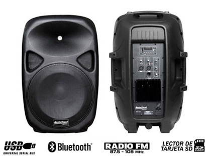 Parlante activo 12 pulgadas Mastersound