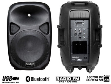 Parlante activo 15 pulgadas Mastersound